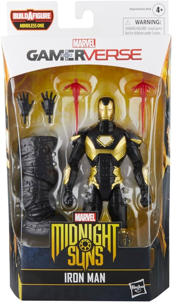 Black iron man toy on sale