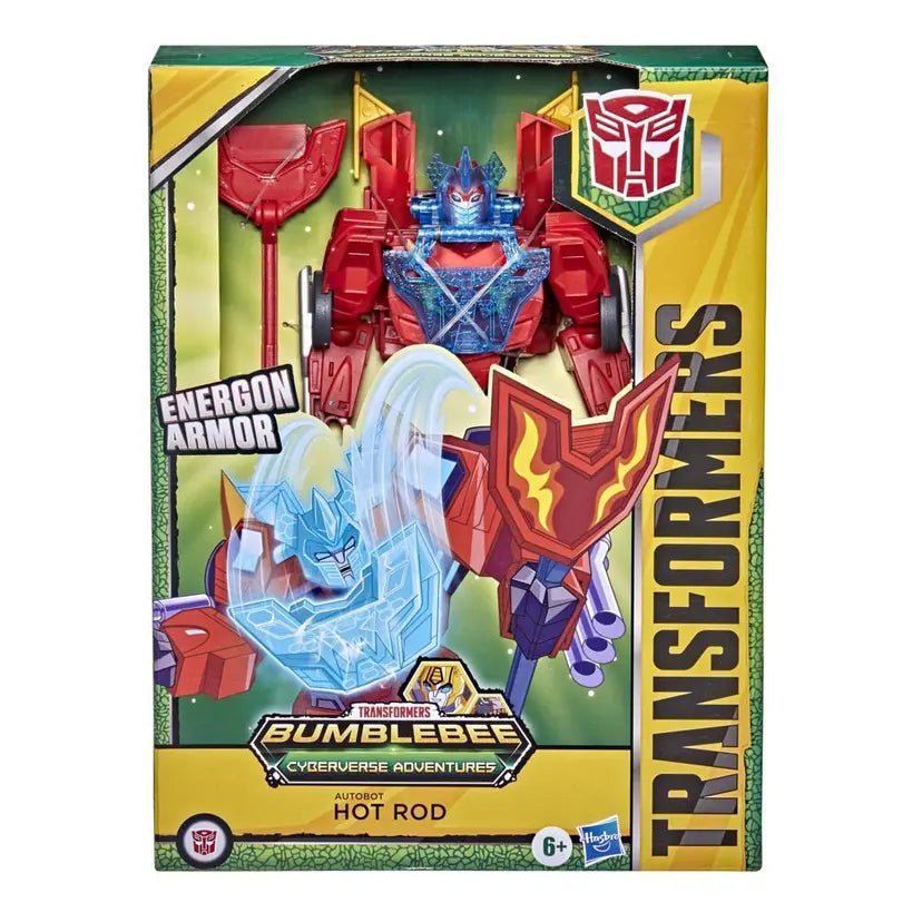 Transformers cyberverse deals hot rod toy