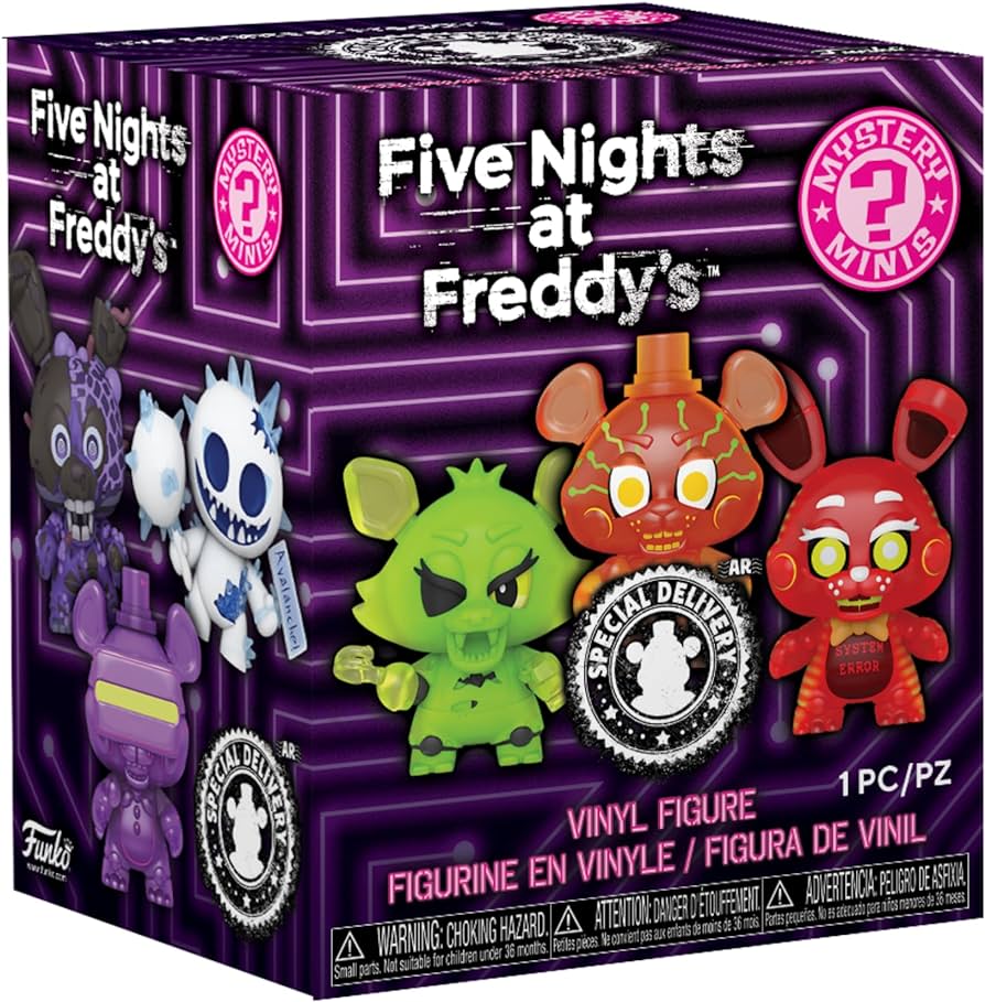 Five nights at freddy's deals mystery minis uk