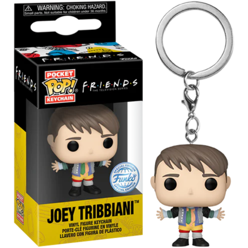 Funko Pop! Keychain: Friends - Monica Geller With Braids - Mini