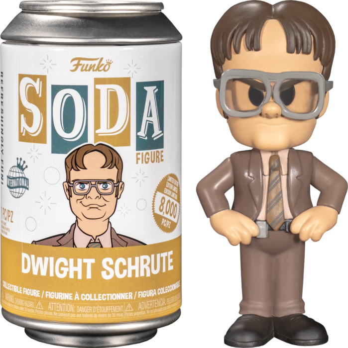 Dwight schrute funko soda selling chase