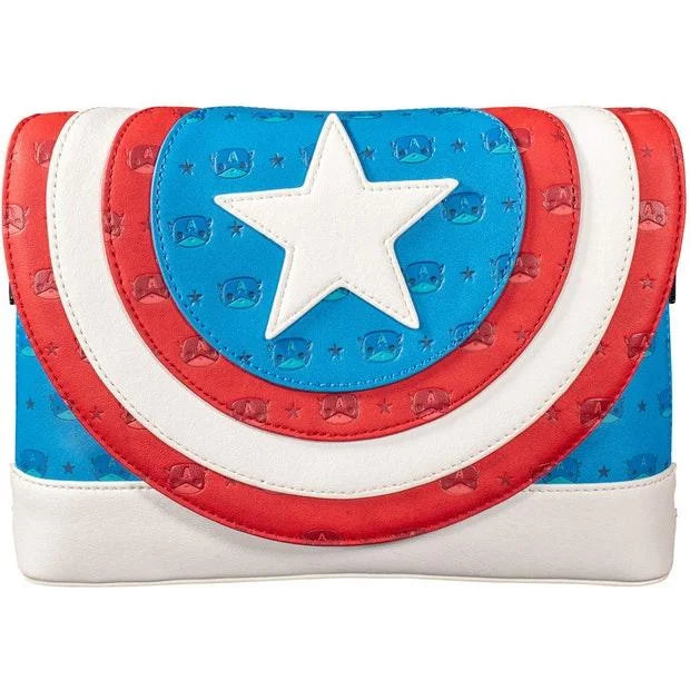 Loungefly x Marvel Captain America Crossbody Bag