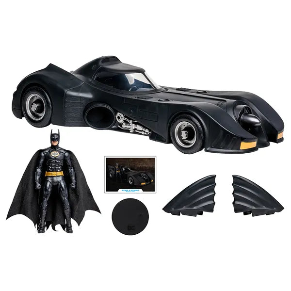 McFarlane DC Multiverse Gold Label: 1989 Batman & Batmobile