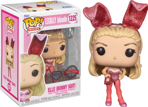 Legally Blonde: Elle (Bunny Suit) Diamond Glitter Funko Pop! Vinyl