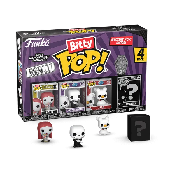 The Nightmare Before Christmas: Funko Bitty POP! 4-Pack Series 3