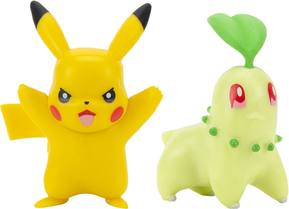 Pokemon Battle Figure Pack: Pikachu & Chikorita