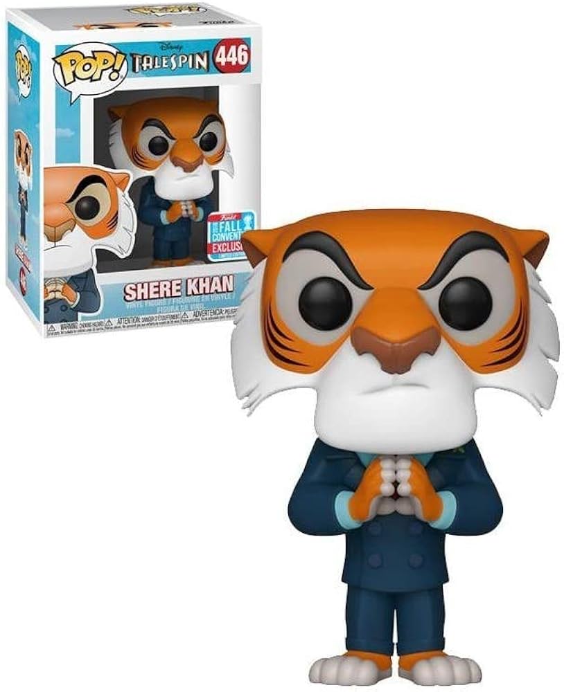 Disney Talespin: Shere Khan Rubbing Hands Together Funko POP! Vinyl