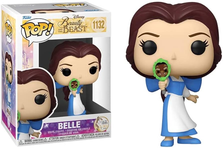 Beauty and the Beast: Belle w/ Mirror Funko POP! Vinyl