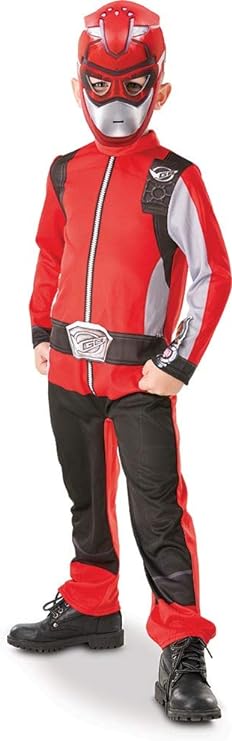 Rubie's Power Rangers Beast Morphers: Red Ranger Childs Costume 5-6 Years