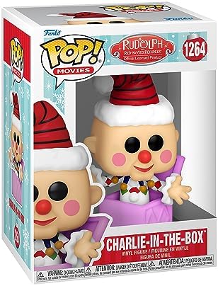 Rudolph the Red-Nosed Reindeer: Charlie-in-the-Box Funko POP! Vinyl