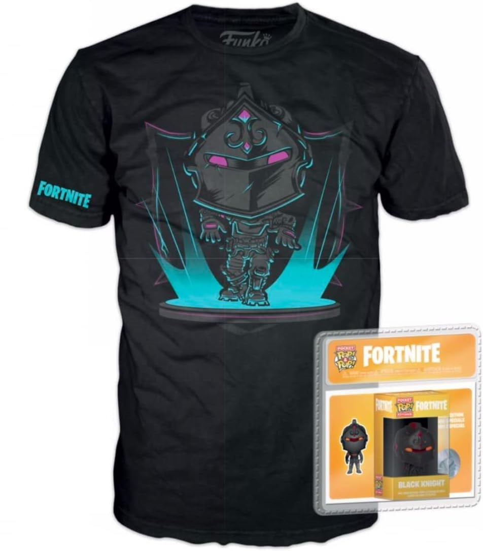 Funko Pocket Pop! & Tee - Fortnite Black Knight