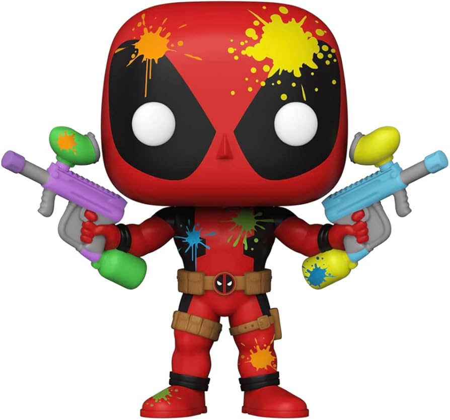 Marvel Deadpool: Paintball Deadpool Funko POP! Vinyl