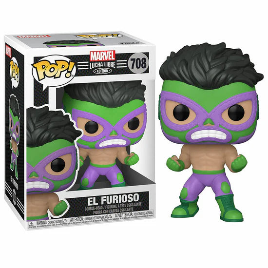 Marvel Luchadores: Hulk Funko Pop! Vinyl