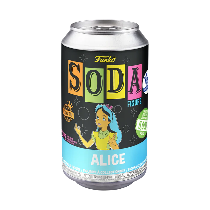 Funko Vinyl Soda: Alice in Wonderland (Blacklight)