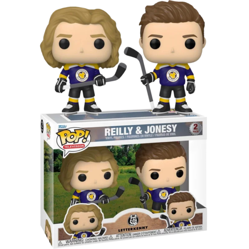 Letterkenny: Reilly & Jonesy 2-Pack Funko Pop! Vinyl