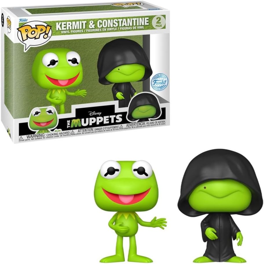 The Muppets: Kermit & Constantine 2-Pack Funko POP! Vinyl