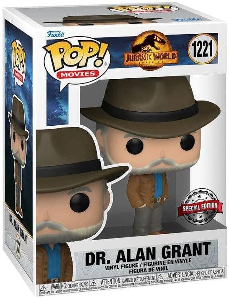 Jurassic World Dominion: Dr Alan Grant Funko POP! Vinyl