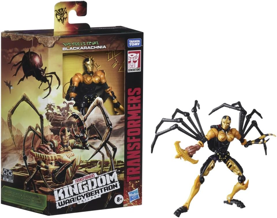 Transformers Kingdom War for Cybertron: Blackarachnia Figure