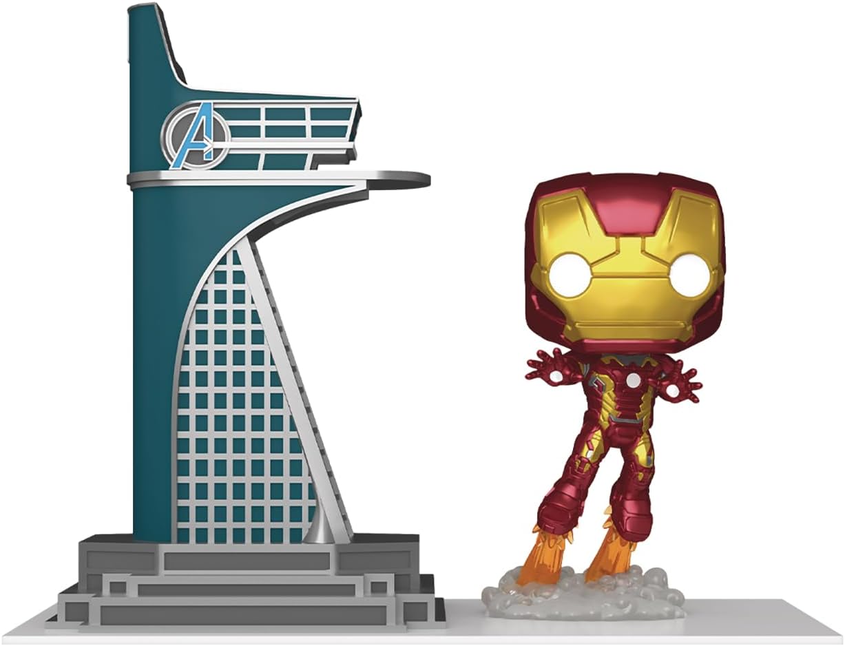 Marvel: Avengers Tower & Iron Man Funko POP! Town