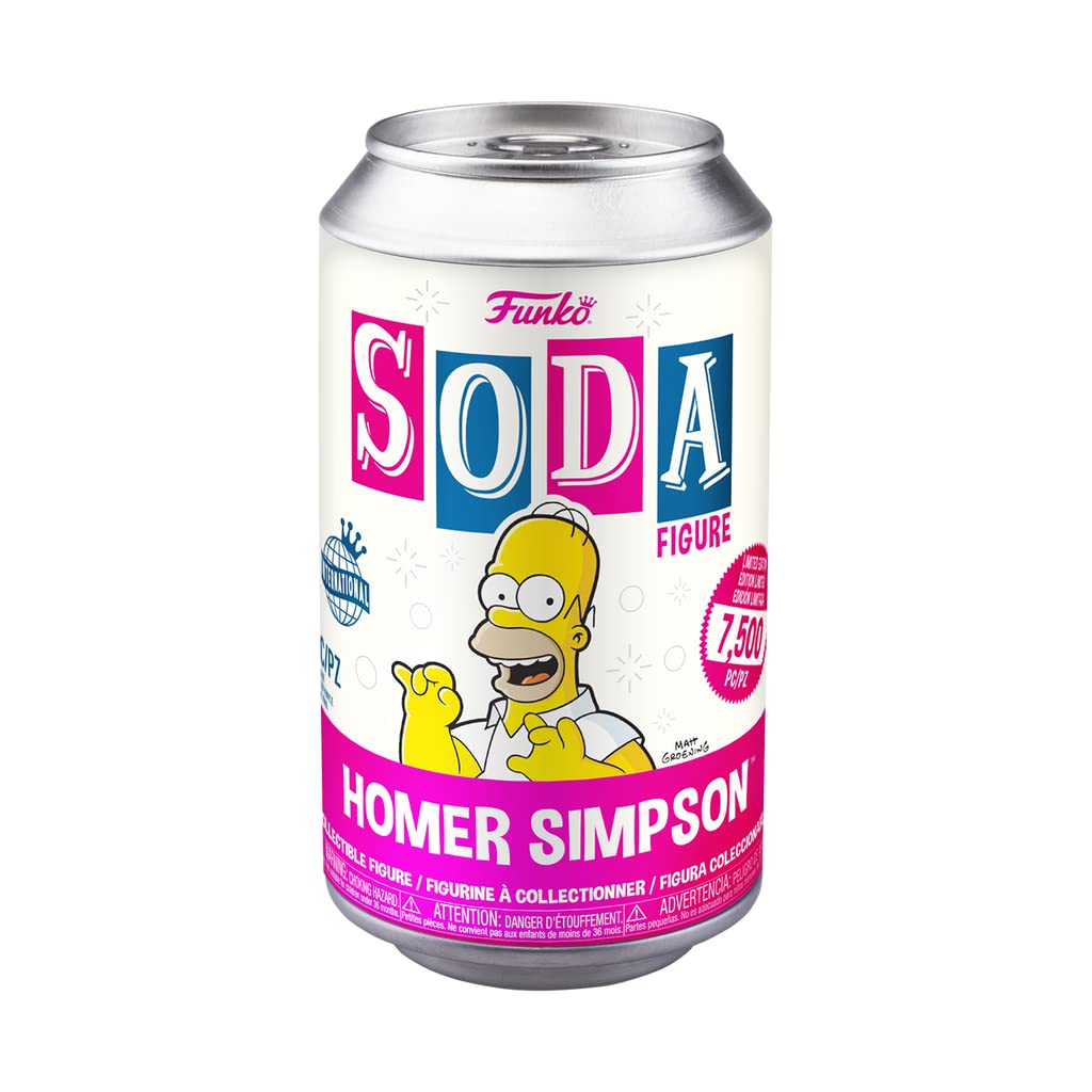 Funko Vinyl Soda: The Simpsons - Homer Simpson