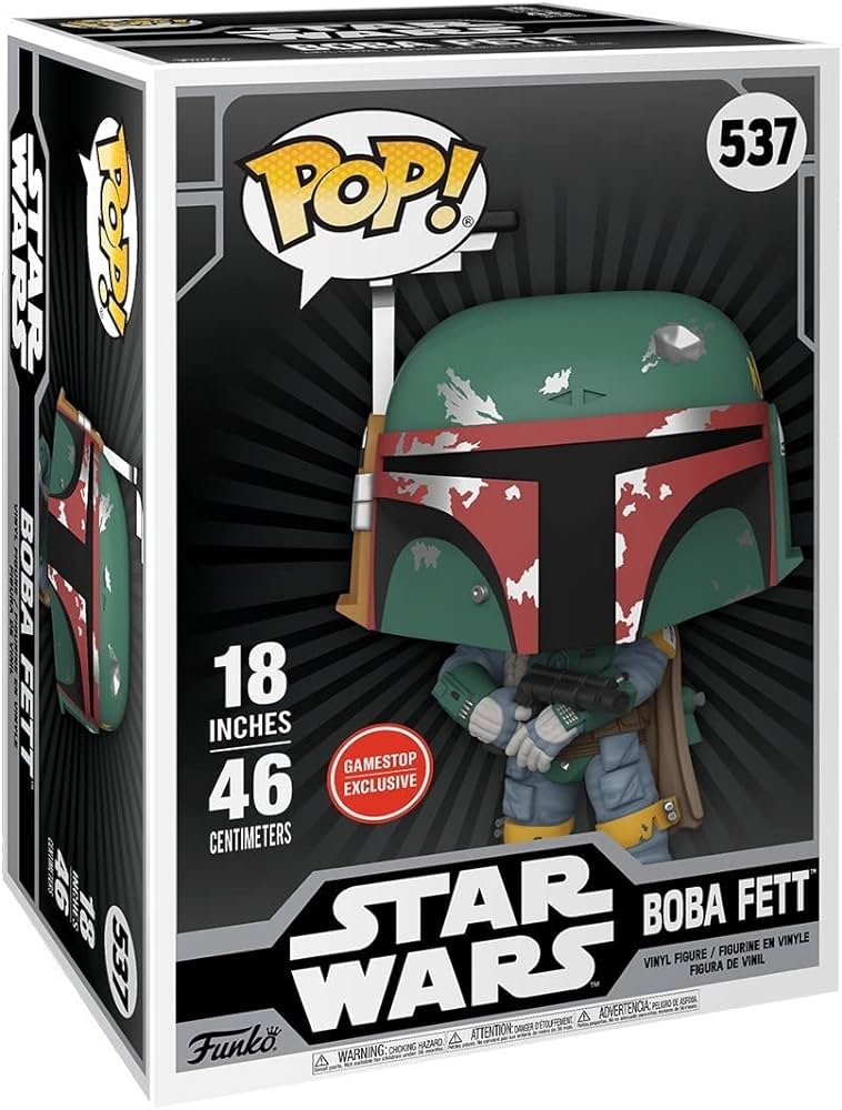 Star Wars: Boba Fett 18" Mega Funko POP!