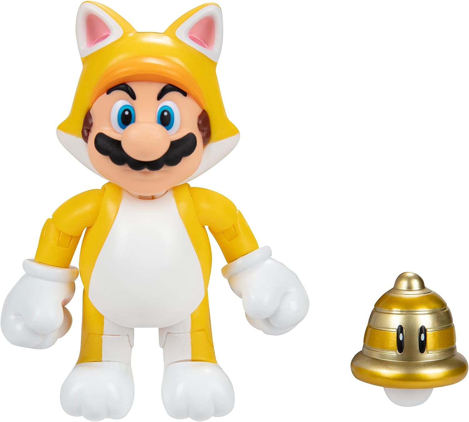 Super Mario: Cat Mario w/ Super Bell 10cm Figure