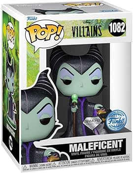 Disney Villains: Maleficent (Diamond Glitter) Funko Pop! & Tee