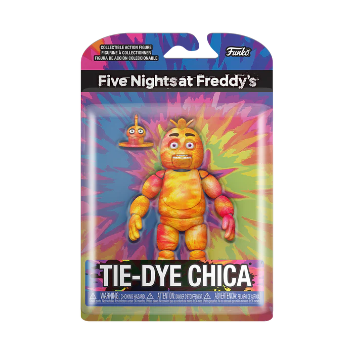 Five Nights at Freddy's: Tie Dye Chica Articulated 5" Funko Figure