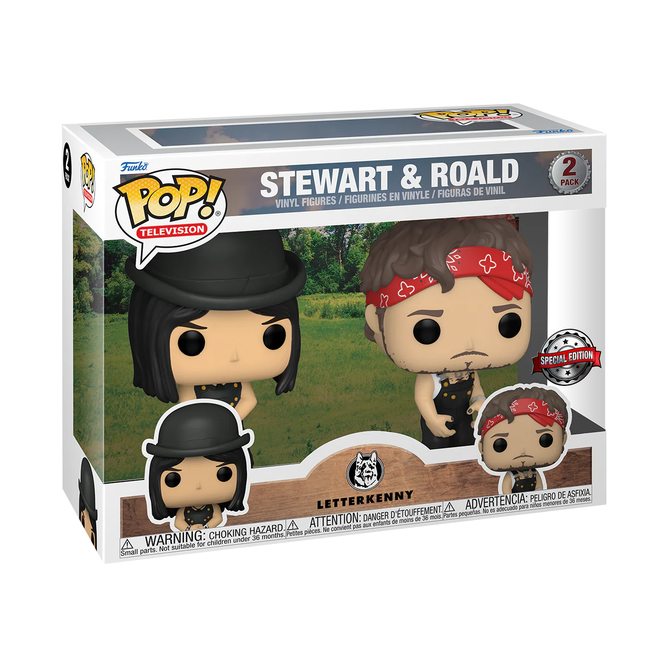 Letterkenny: Stewart & Roald 2-Pack Funko Pop! Vinyl