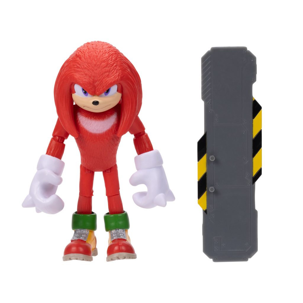 Sonic the Hedgehog 2: Knuckles w/ Snow Rider 10cm Figure