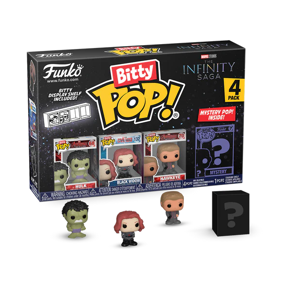 Marvel The Avengers Infinity Saga Funko Bitty POP! 4-Pack Series 2