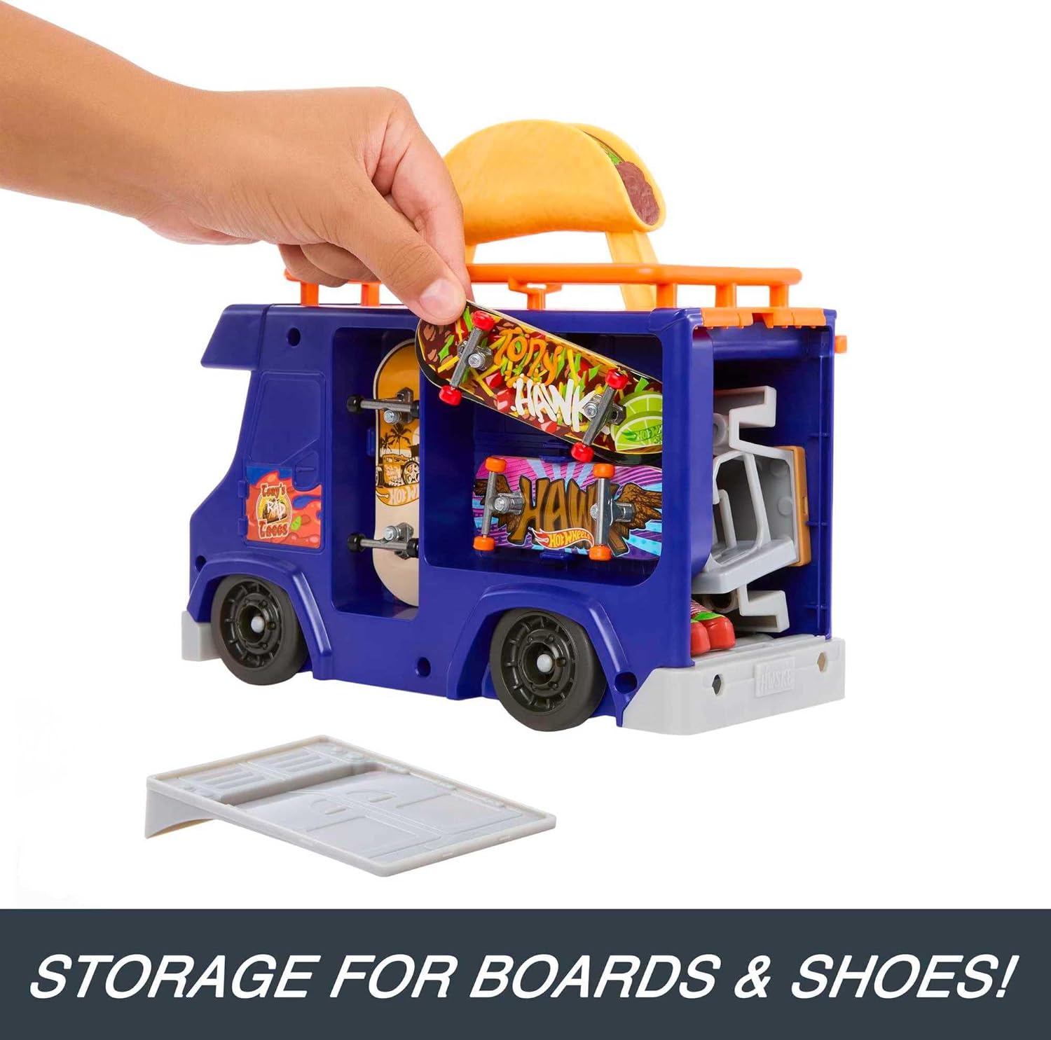 Hot Wheels Skate Taco Truck Play Case