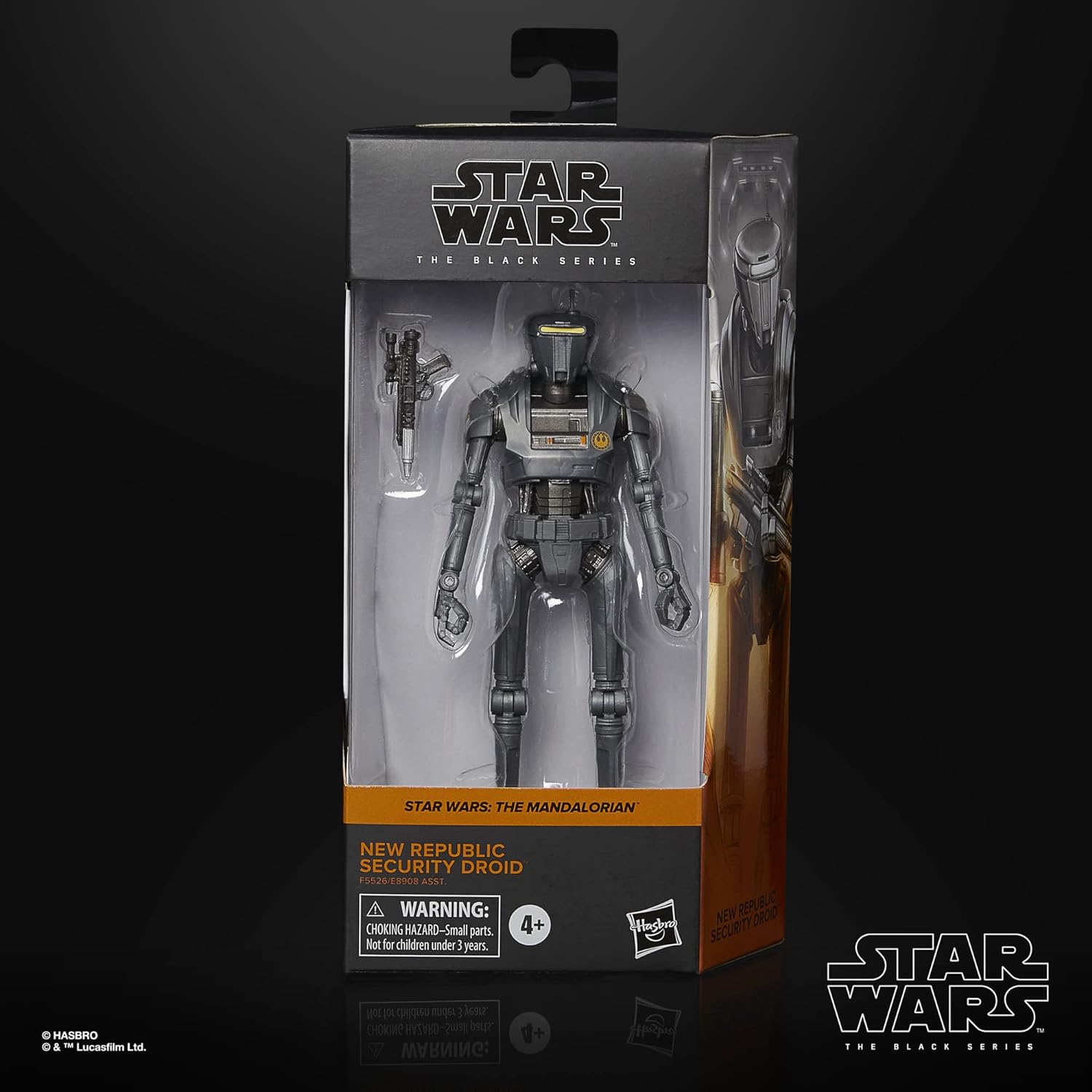 Star Wars Mandalorian Black Series 6 Inch Figure: New Republic Security Droid