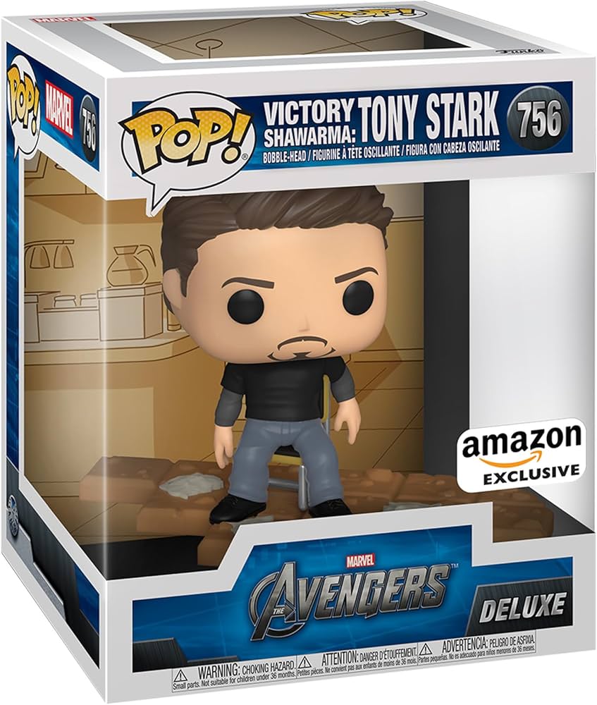 Avengers: Victory Shawarma Tony Stark Deluxe Funko POP! Vinyl