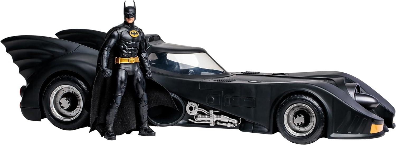 McFarlane DC Multiverse Gold Label: 1989 Batman & Batmobile