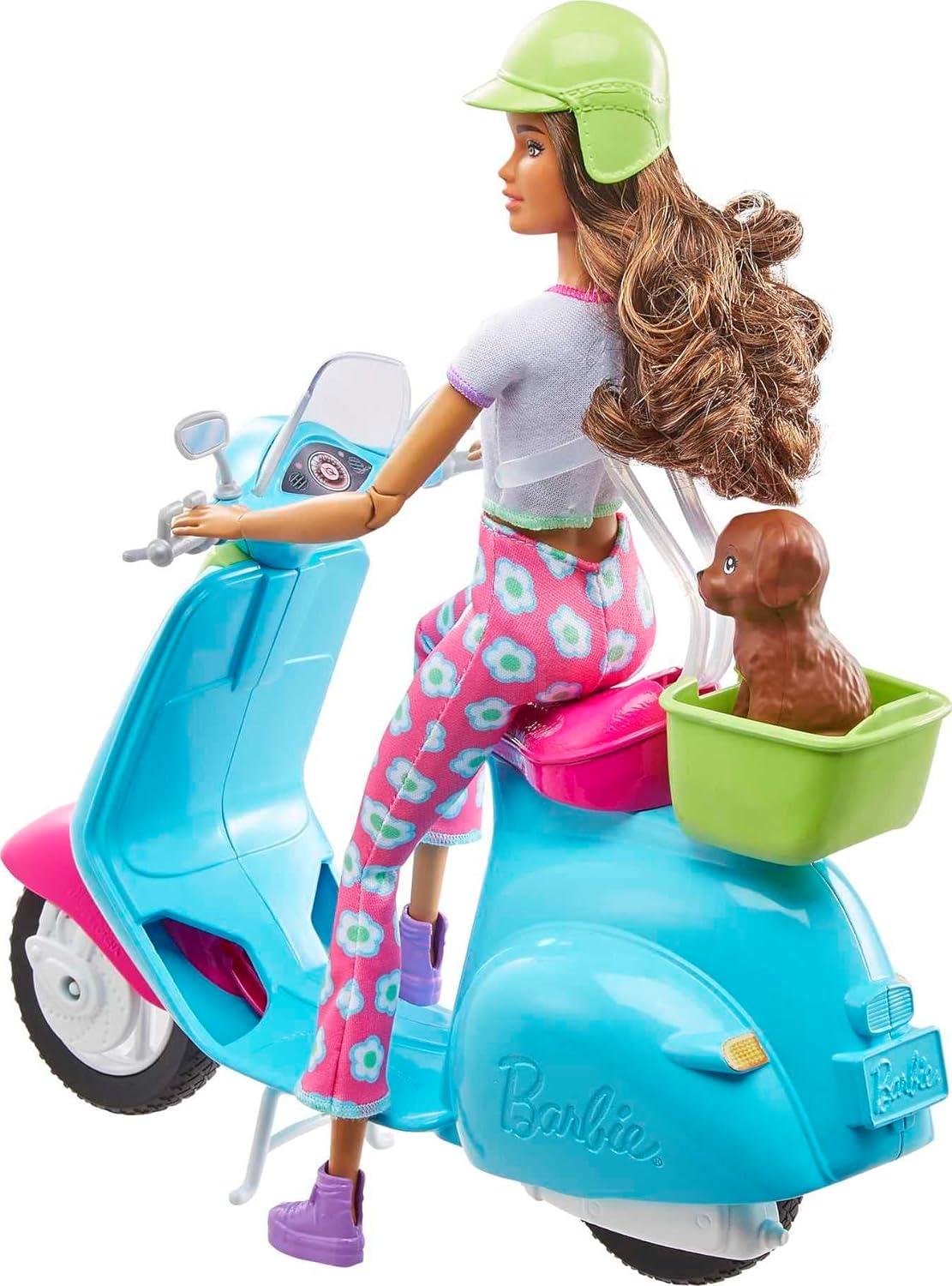 Barbie Fashionistas Doll & Scooter Travel Playset