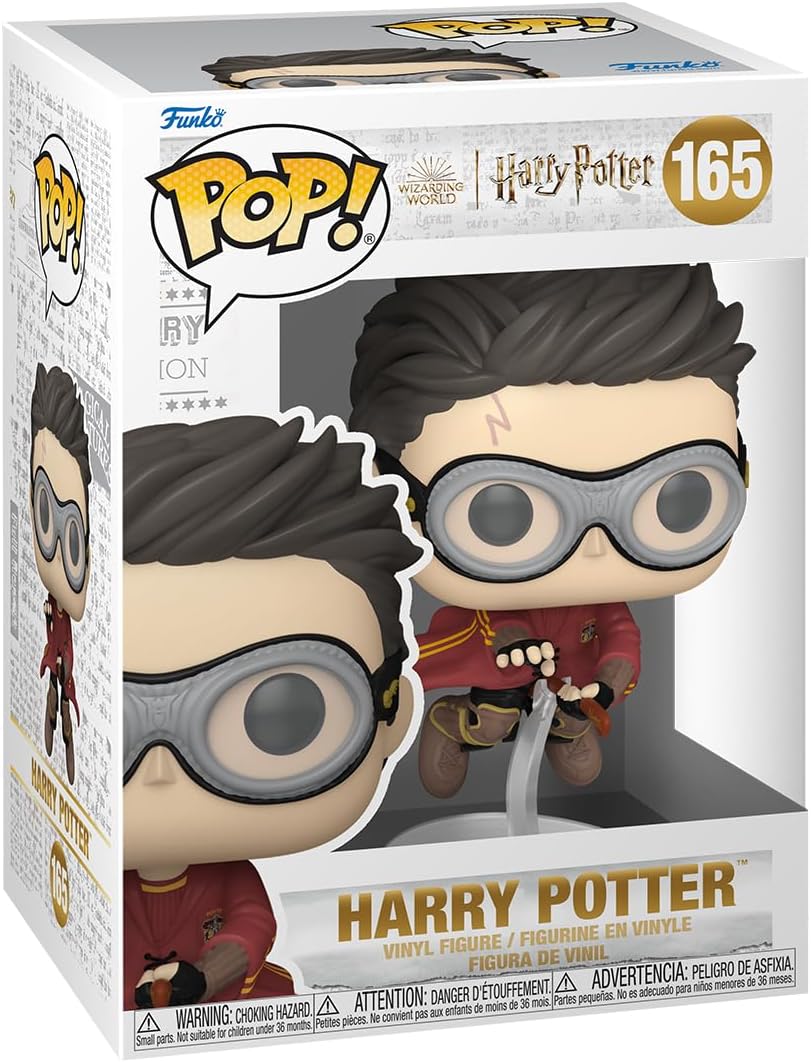 Harry Potter: Harry w/ Broom (Quidditch) Funko Pop! Vinyl