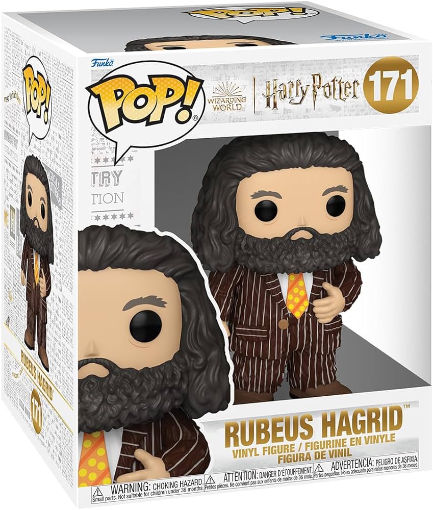 Harry Potter: Hagrid w/ Animal Pelt Outfit 6" Super Sized Funko Pop! Vinyl