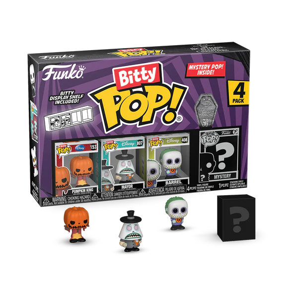 The Nightmare Before Christmas: Funko Bitty POP! 4-Pack Series 2