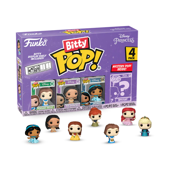 Disney Princess: Funko Bitty POP! 4-Pack Series 2