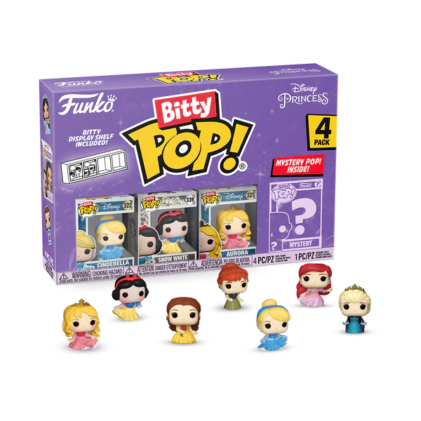 Disney Princess: Funko Bitty POP! 4-Pack Series 3