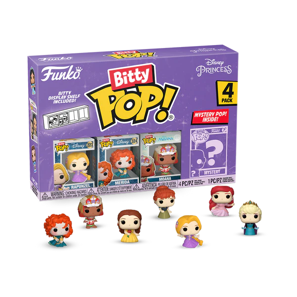 Disney Princess: Funko Bitty POP! 4-Pack Series 4