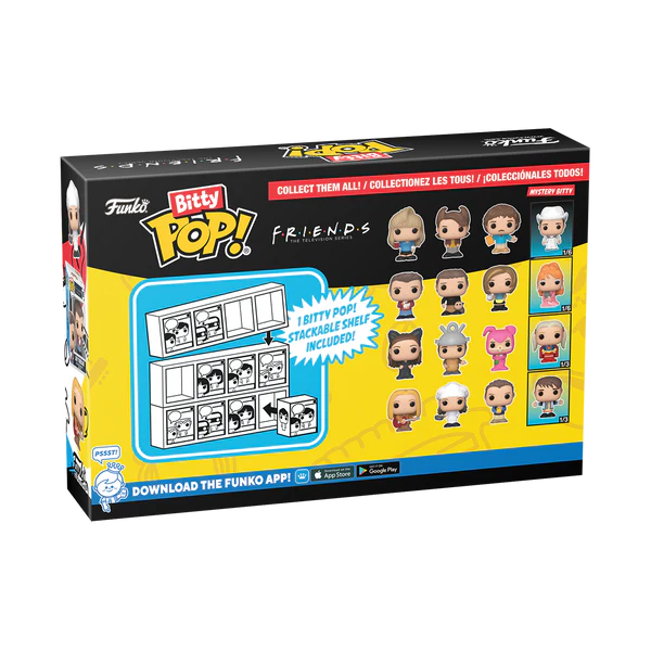 Friends: Funko Bitty POP! 4-Pack Series 1