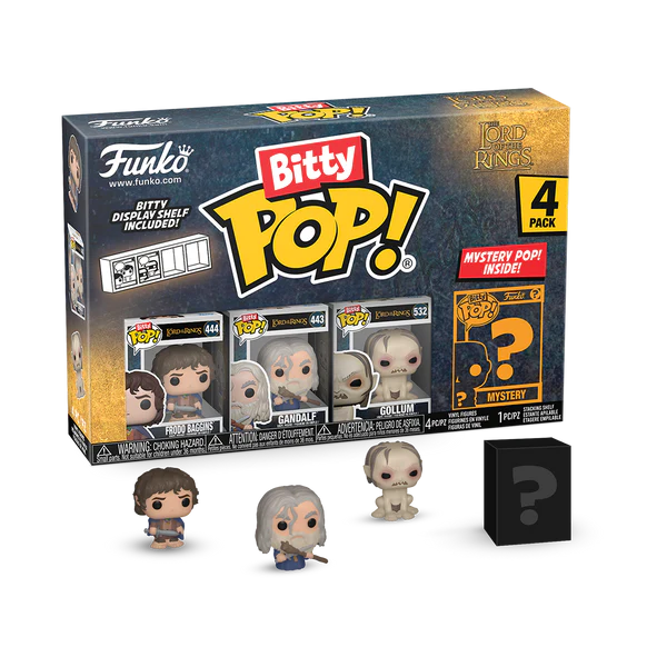 Lord of the Rings Funko Bitty POP! 4-Pack Series 1