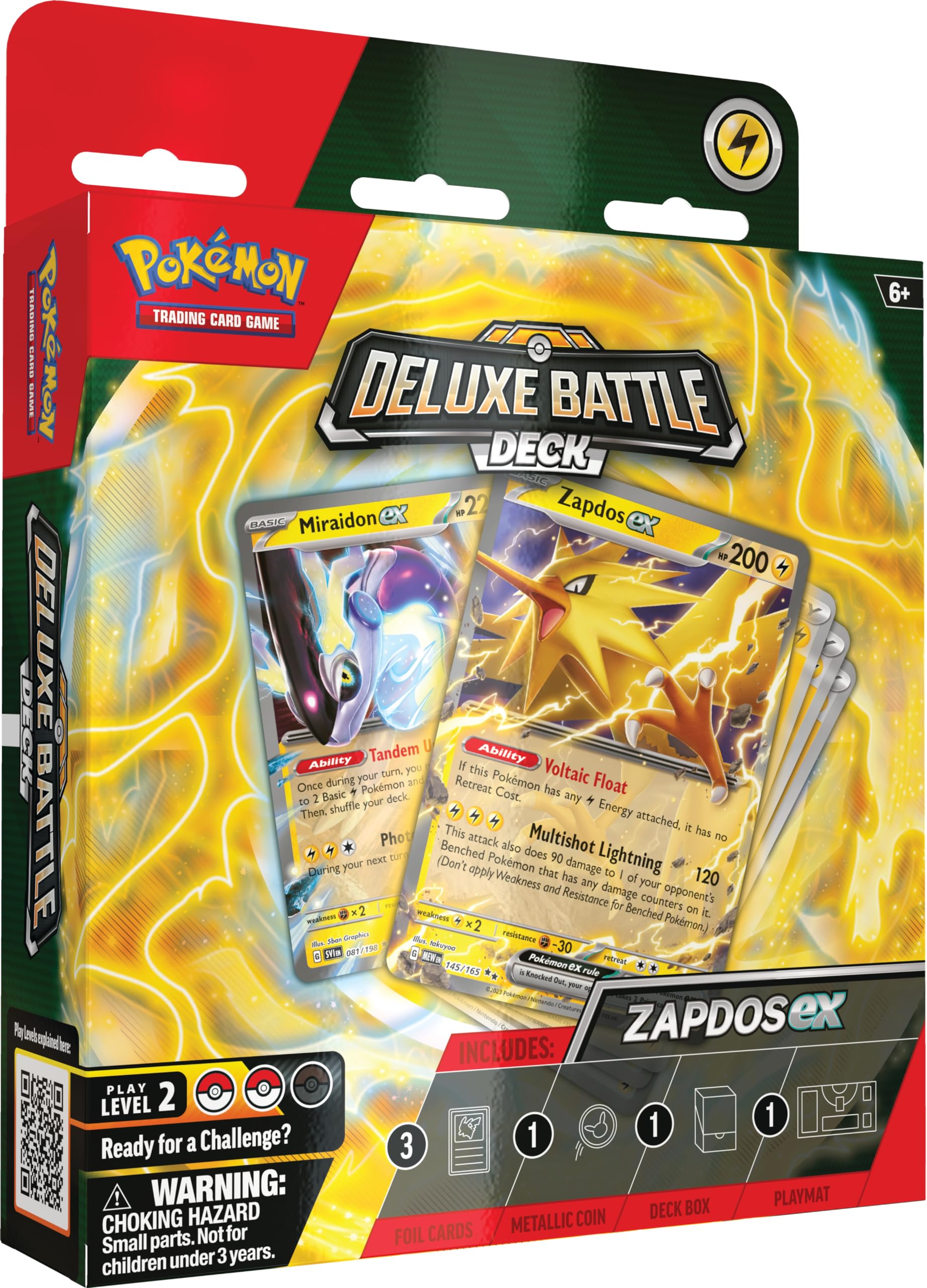 Pokemon TCG: Zapdos EX Deluxe Battle Deck