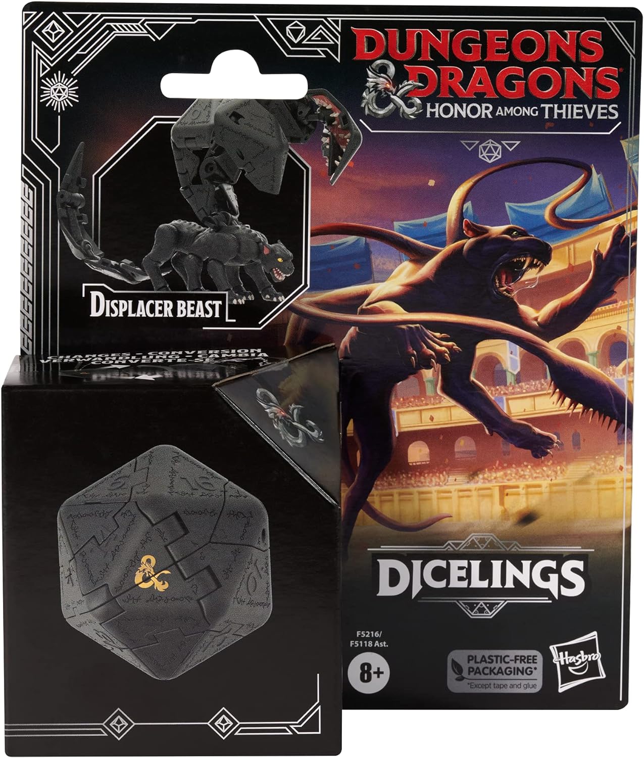 Dungeons & Dragons Dicelings: Displacer Beast Transforming Figure