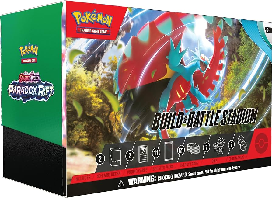 Pokemon TCG: Scarlet & Violet Paradox Rift – Build & Battle Stadium