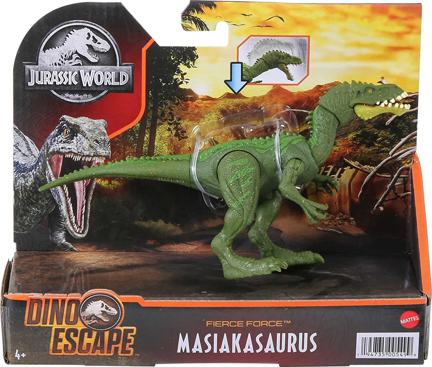 Jurassic World Fierce Force: Masiakasaurus Figure