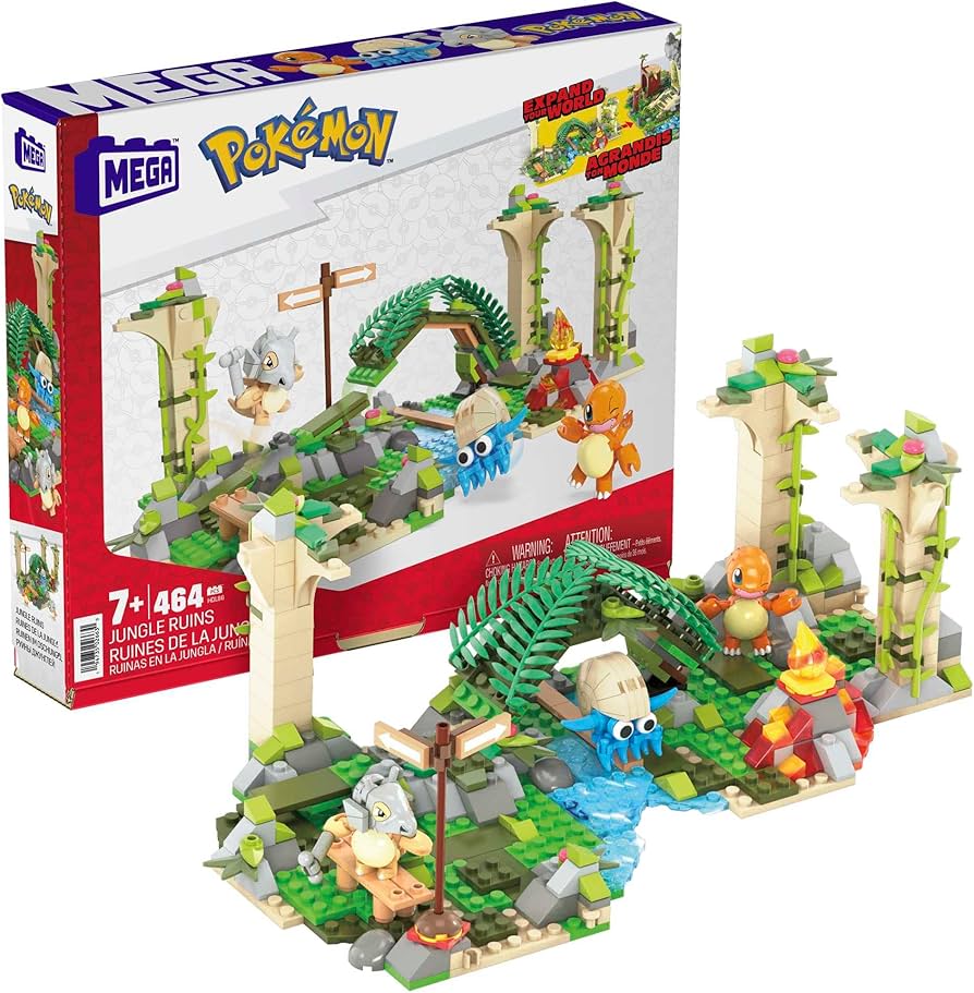 Pokemon: Jungle Ruins Mega Construx