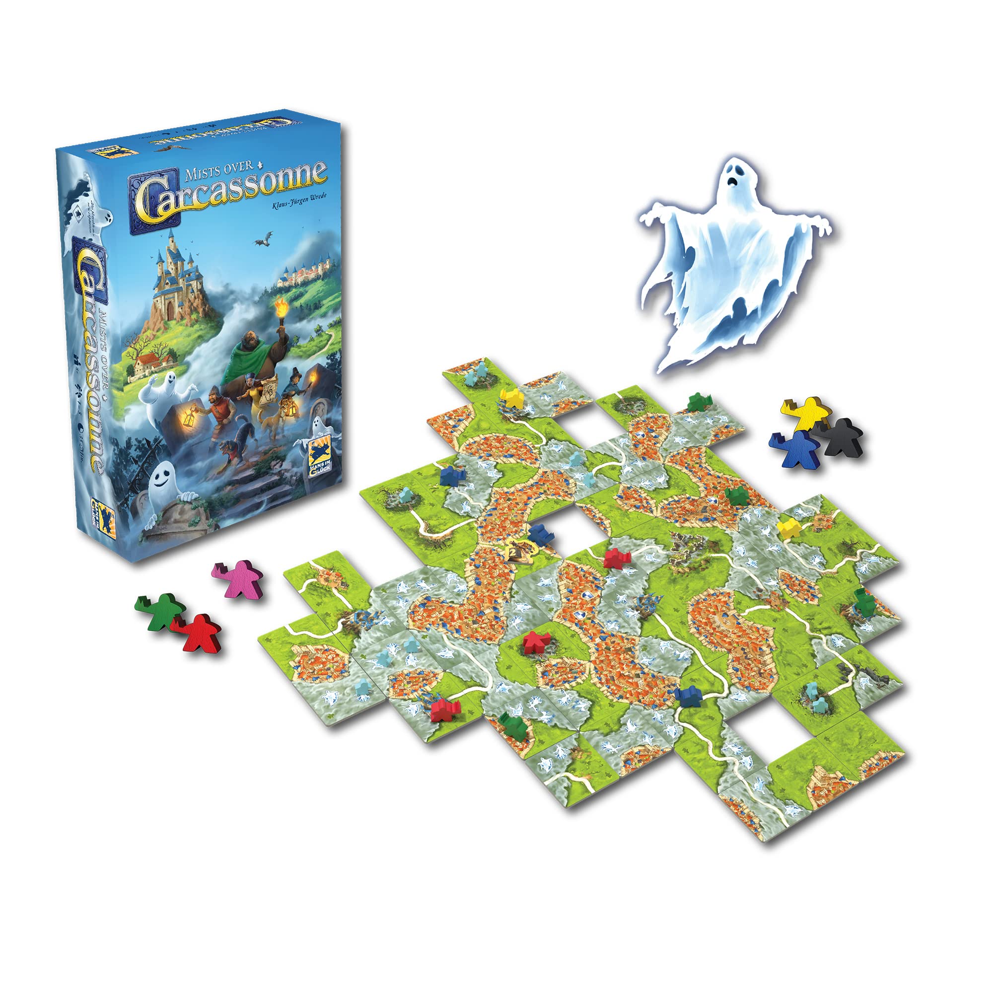 Z-Man Games Mists over Carcassonne Board Game